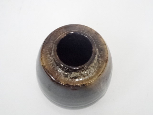 道具 ] - 道具 京焼 桶谷定一造 肩衝茶入（仕覆付） □z | ネット